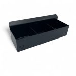 11040-2.jpg نظم دهنده مستطیل کوتاه 3 خانه فلزی الوین