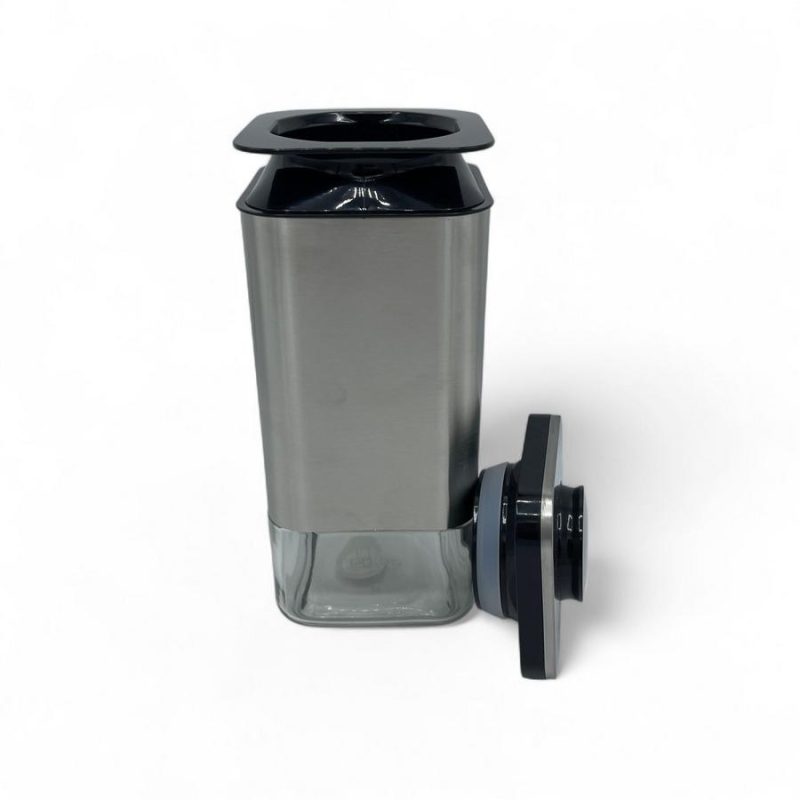 14014-3.jpg جار چهار گوش استیل بلور بزرگ K2