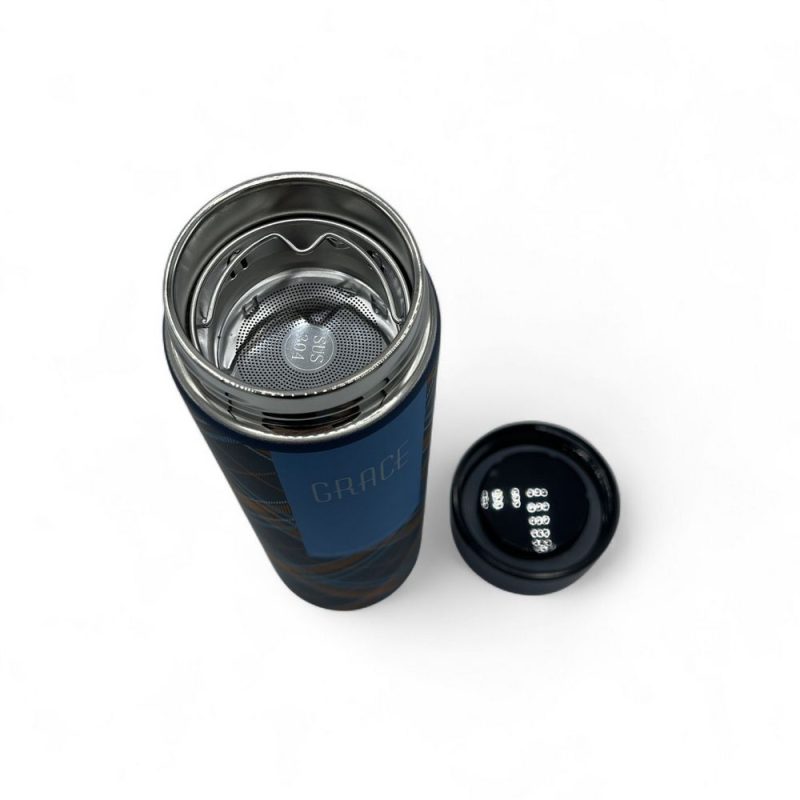 15001-4.jpg فلاسک نیم لیتر شوانگلین شطرنجی طوسی