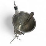 سطل یخ استیل چکشی مخصوص بطری