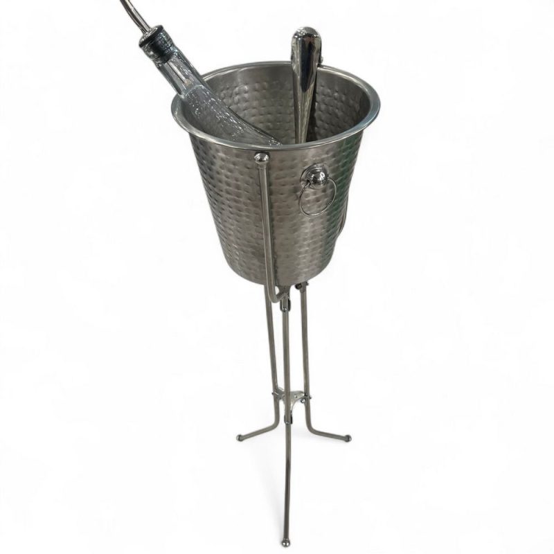 15124-3.jpg استند سطل یخ استیل مخصوص بطری